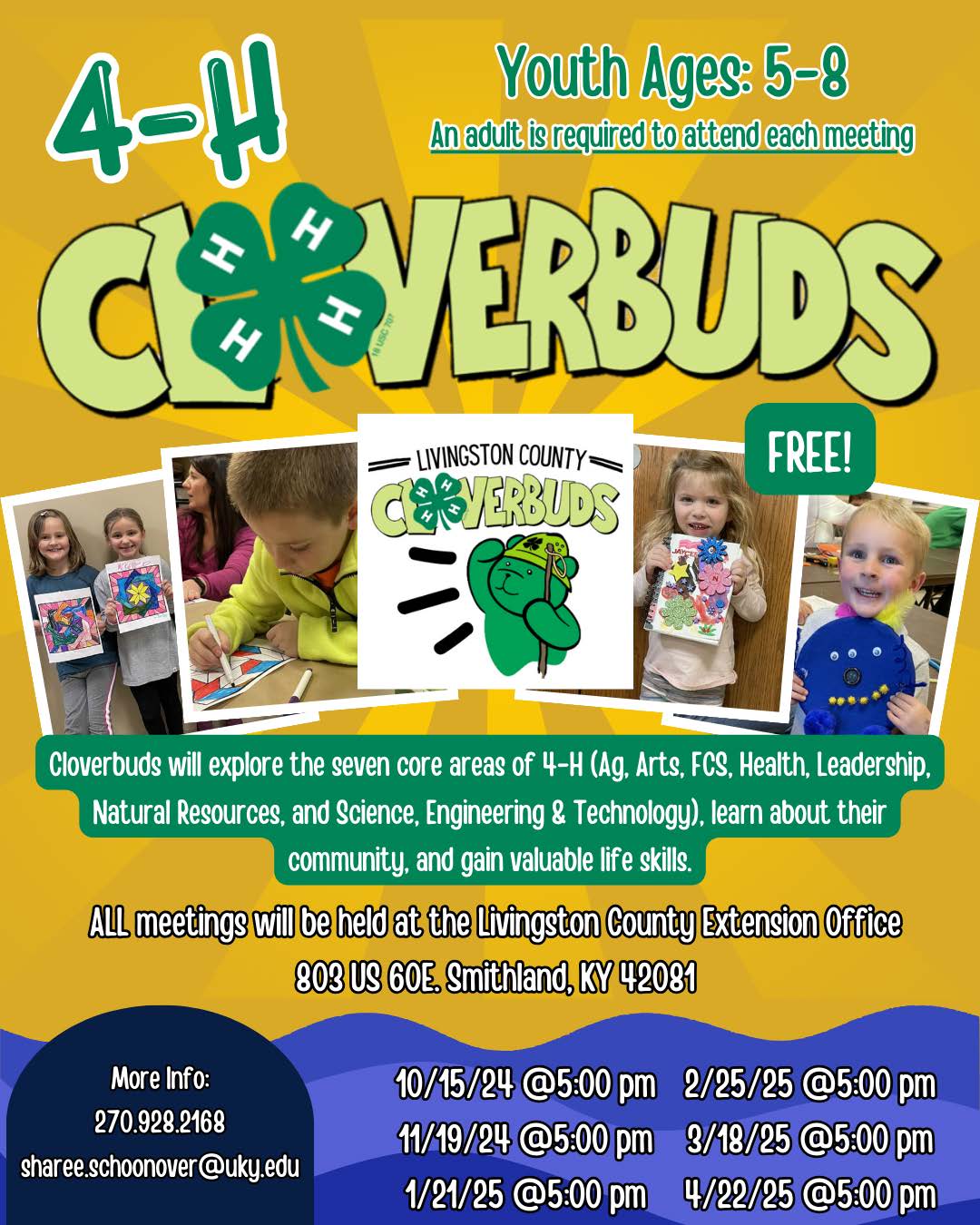 Cloverbuds flyer