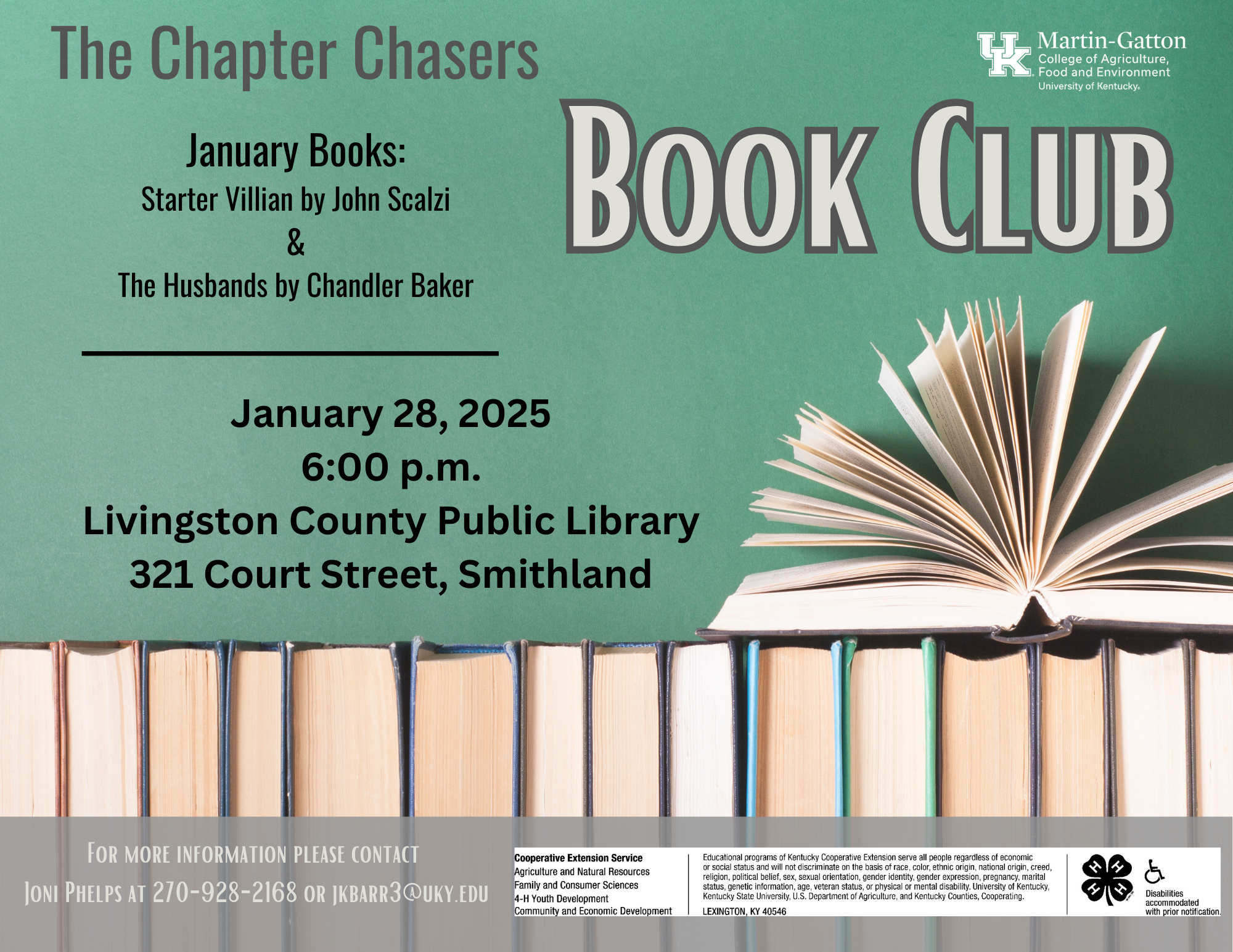 Book Club Flyer